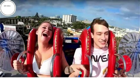 boobs falling out on roller coaster